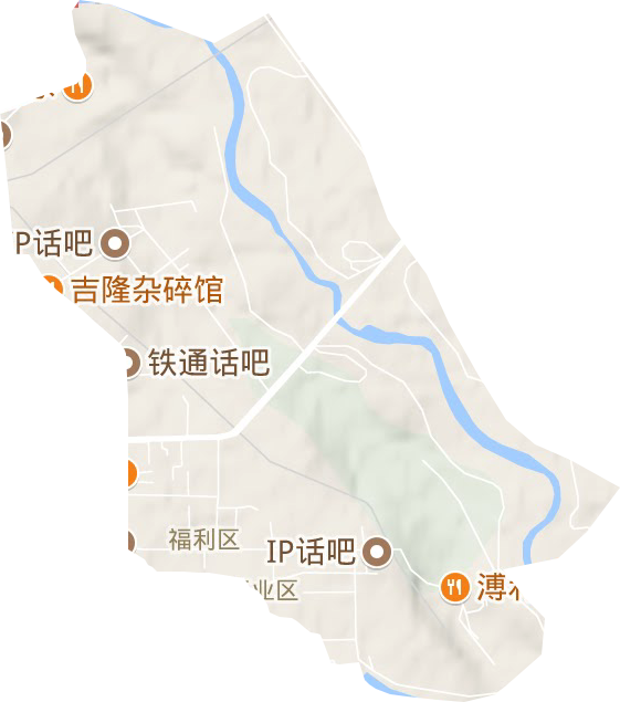 常青街道地形地图
