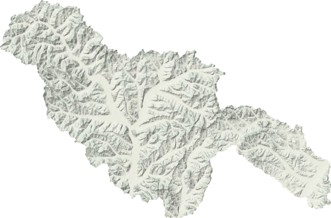 索伦牧场地形地图