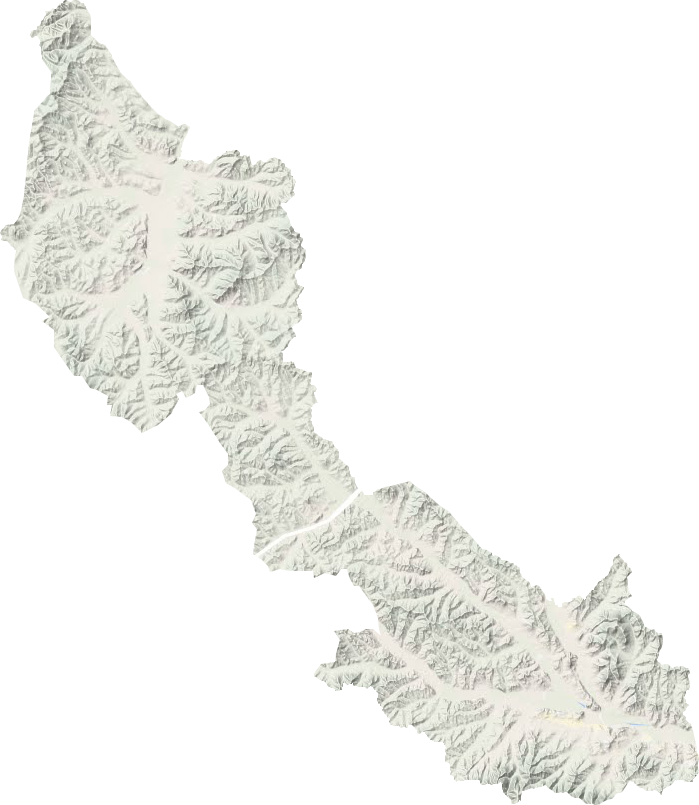 巴仁哲里木镇地形地图
