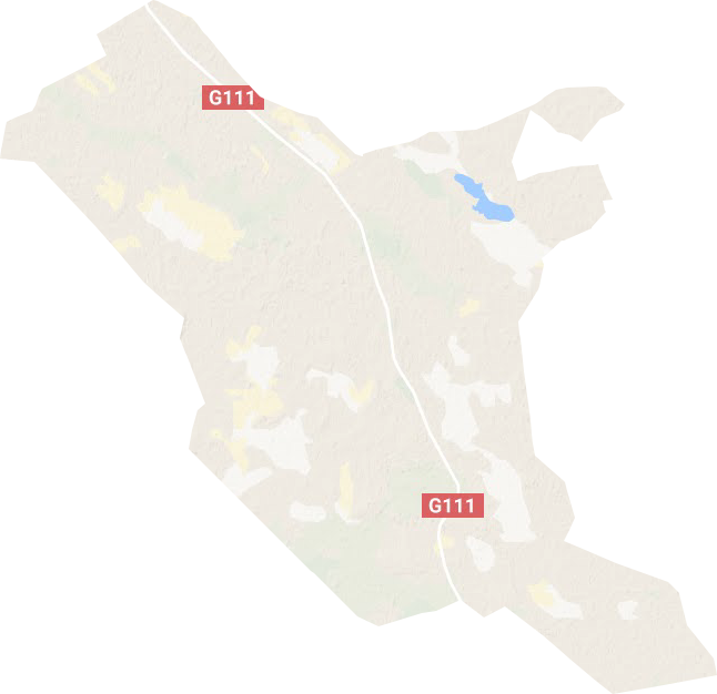 巴彦淖尔苏木地形地图