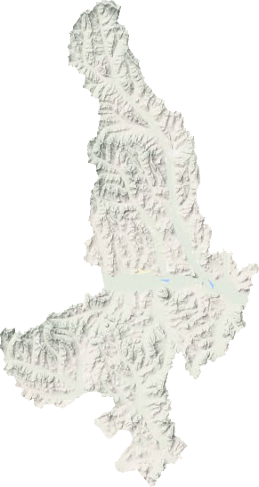 六户镇地形地图