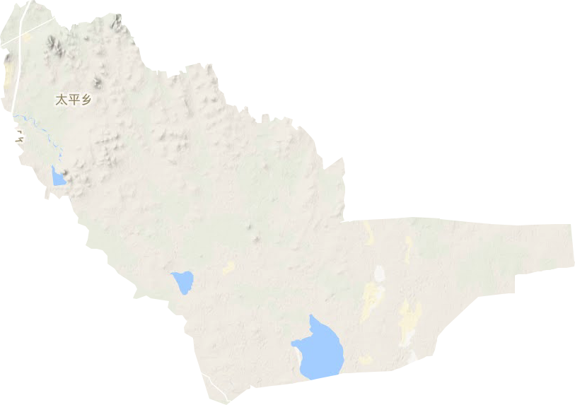 太平乡地形地图