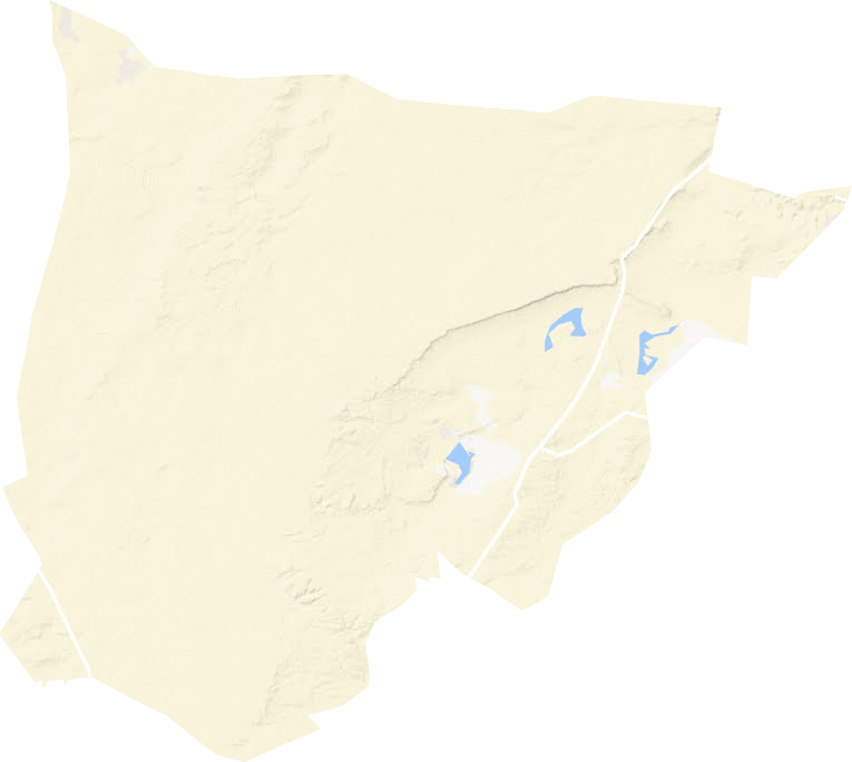 乌日根塔拉镇地形地图