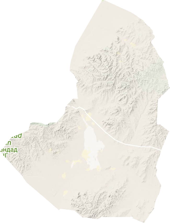 嘎达布其镇地形地图