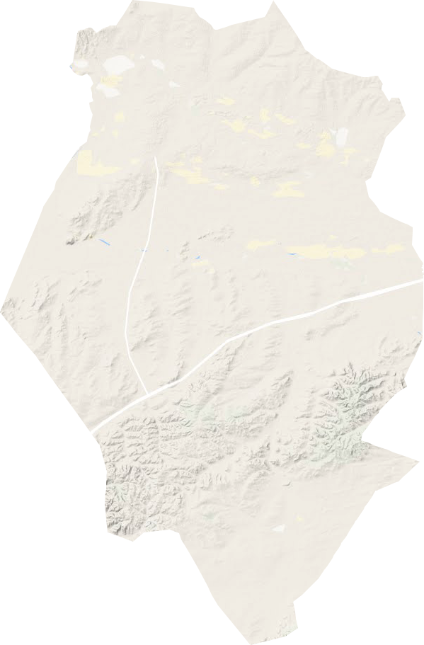 吉仁高勒镇地形地图