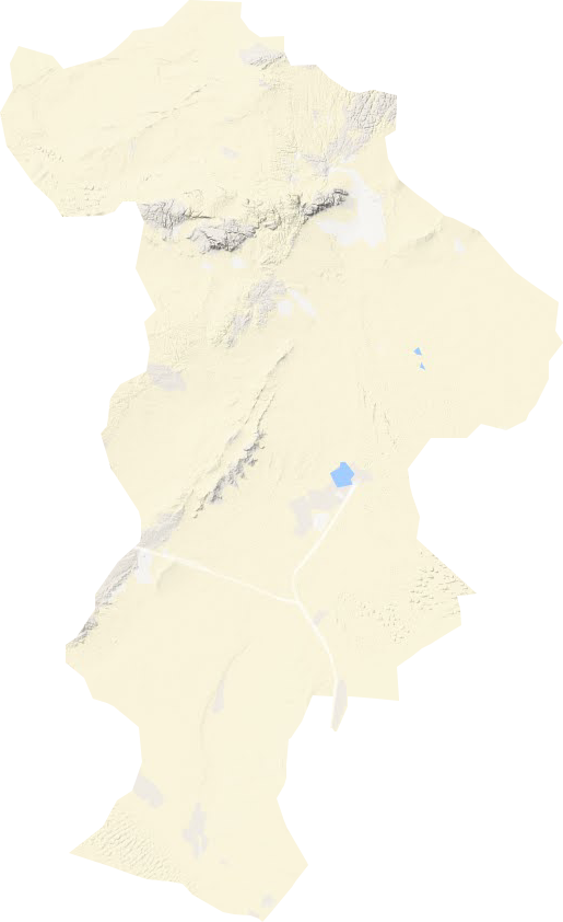 吉兰泰镇地形地图