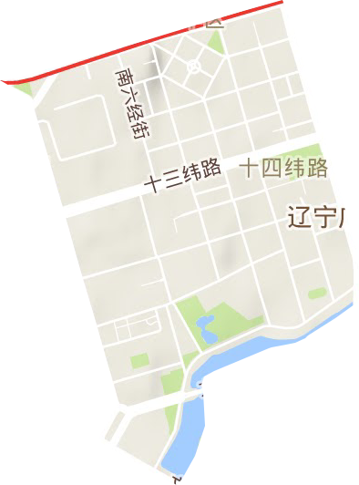 南市场街道地形地图