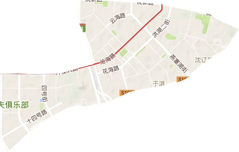昆明湖街道地形地图