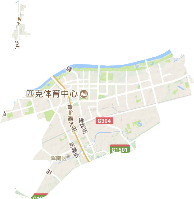 五三街道地形地图