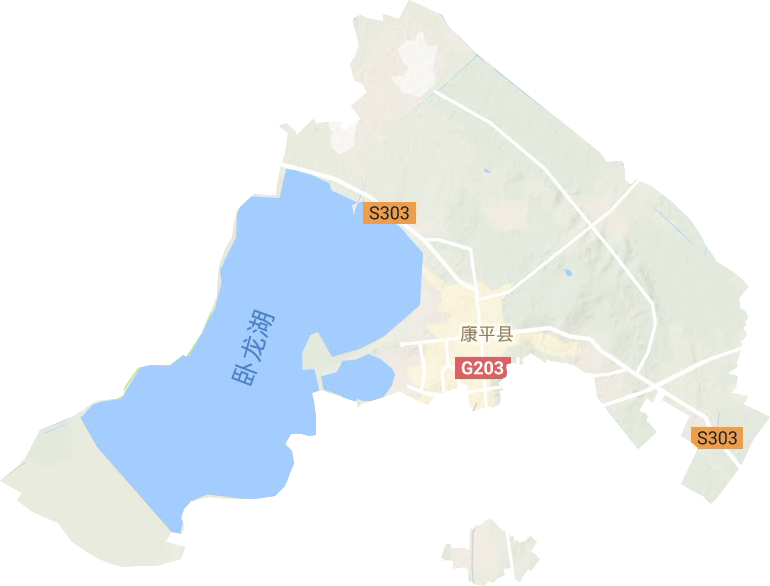 胜利街道地形地图