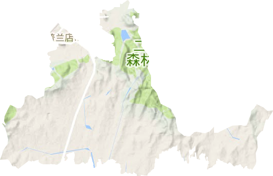 太平街道地形地图