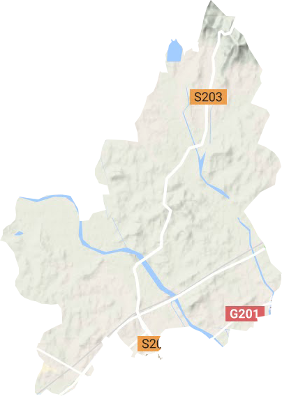徐岭镇地形地图