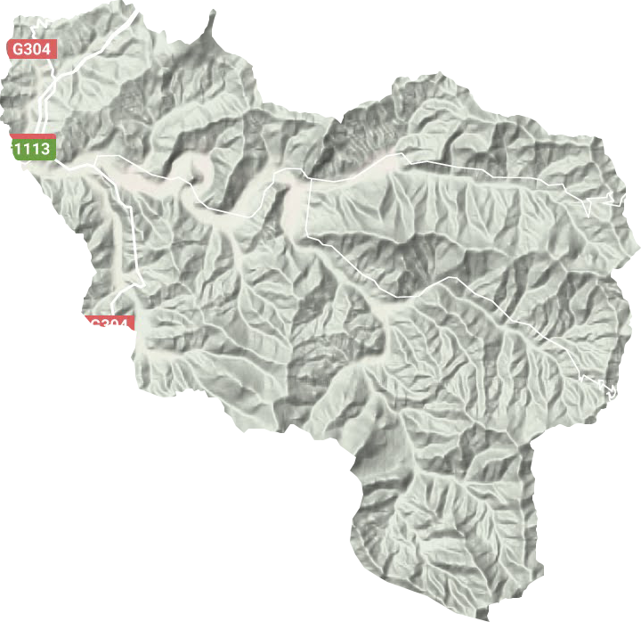 思山岭街道地形地图