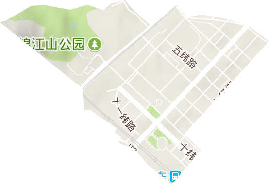 站前街道地形地图