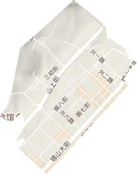 永昌街道地形地图