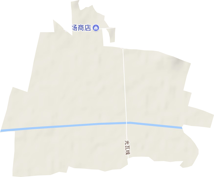 示范农场地形地图
